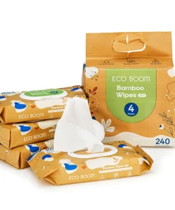 ECO BOOM PURE Biodegradable Baby Diaper (5 Sizes: NB,S,M,L,XL)