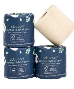 ECO BOOM - Bamboo Toilet Paper - Box Deal (24 Rolls)
