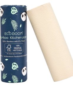 ECO BOOM Bamboo Kitchen Paper - Box Deal (24 Rolls)