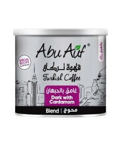 Abu Auf Medium Dark Blended Turkish Coffee (200 Gram X 12 tin)