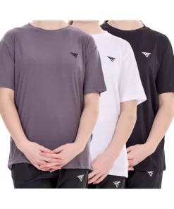 BOOM Training T-Shirt | Unisex | Quick Dry | Short Sleeve | Pack of 3