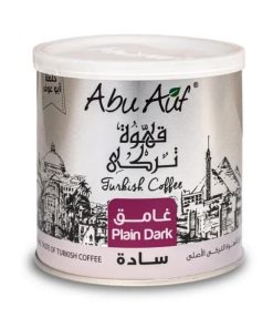 Abu Auf Plain Dark Turkish Coffee, Dark Roasted, 200g