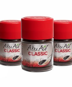 Abu Auf Premium Instant Coffee, Rich Aroma, CLASSIC - 50 grams (Pack of 3)