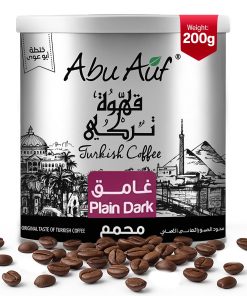 Abu Auf Turkish Coffee Plain 200g – Dark Roasted