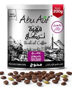 Abu Auf Turkish Coffee with Cardamom 200g – Dark Roasted