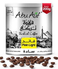 Abu Auf Turkish Coffee Plain 200g – Light Roasted