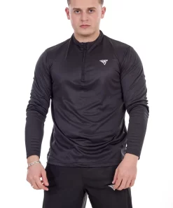 BOOM Zip-Up T-Shirt | Long Sleeve | Unisex