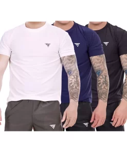 BOOM Training T-Shirt | Breathable Short Sleeves | Unisex | Pack of 3