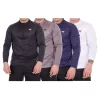 BOOM Athletic Zip-Up T-Shirt | Quick Dry | Unisex | Long Sleeve | Pack of 4
