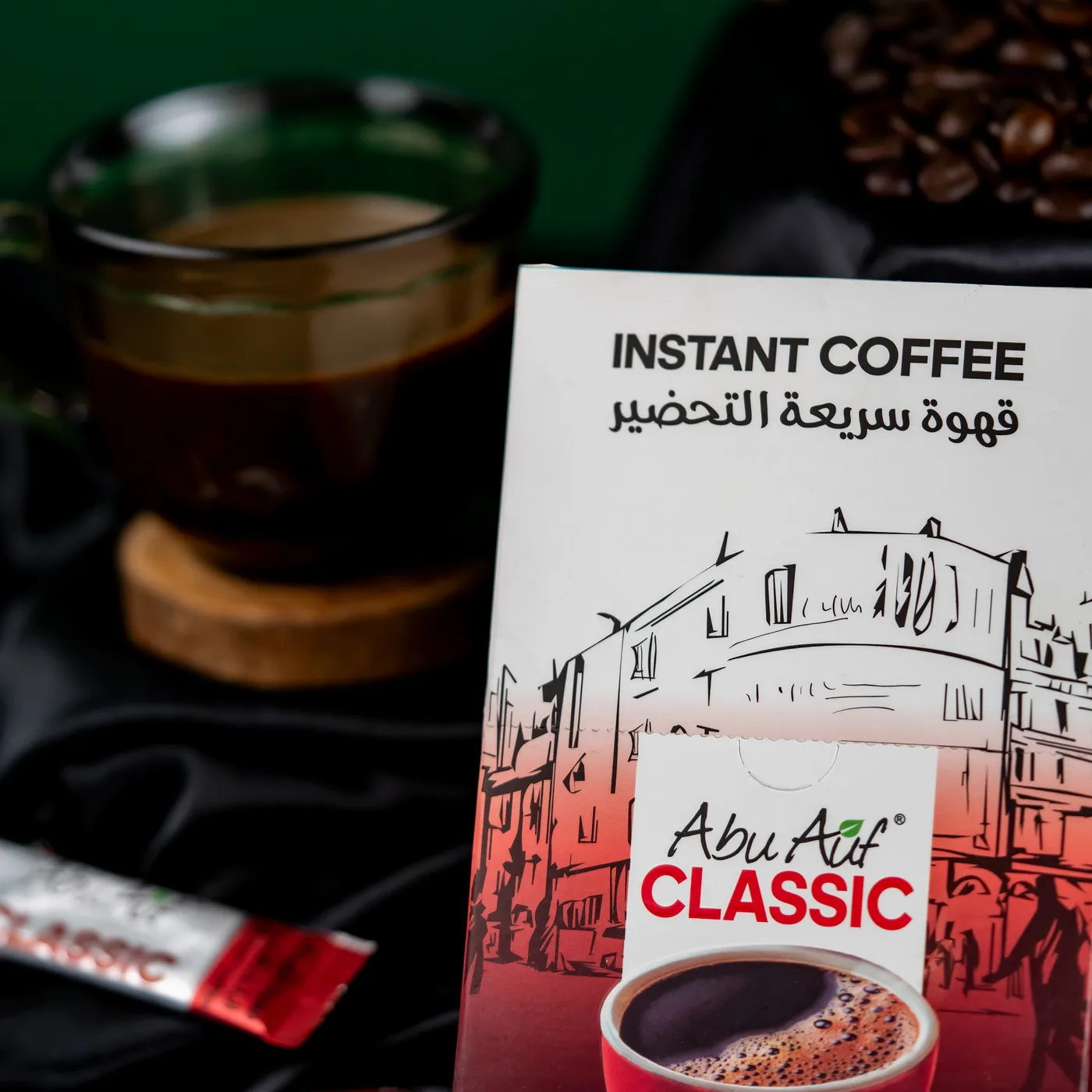 Abu Auf Premium Instant Coffee 24 Sachets Classic 3