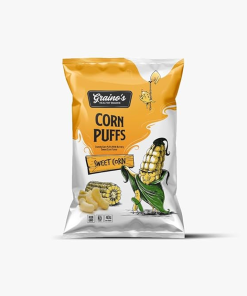Graino's Corn Puffs - Sweet Corn 40g (12/Box)
