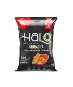Halo 8g Protein Puffs 40g (20/Box) - Sriracha