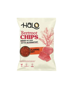Halo Beetroot Chips 50g - Flaming Hot (20/Box)
