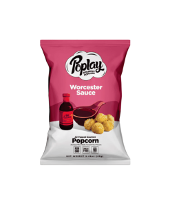 Poplay Gourmet Popcorn - Worchester 40g (12/Box)