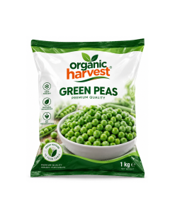 Frozen Green Peas - 10 × 1KG/Case